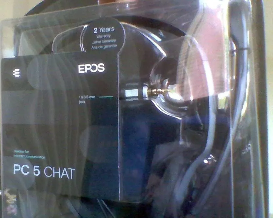 EPOS PC 5 Chat casque stéréo filaire jack 3,5 mm