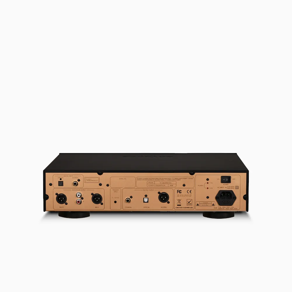 Advance Paris Classic Line X-CD1000 EVO lecteur CD DAC à tubes