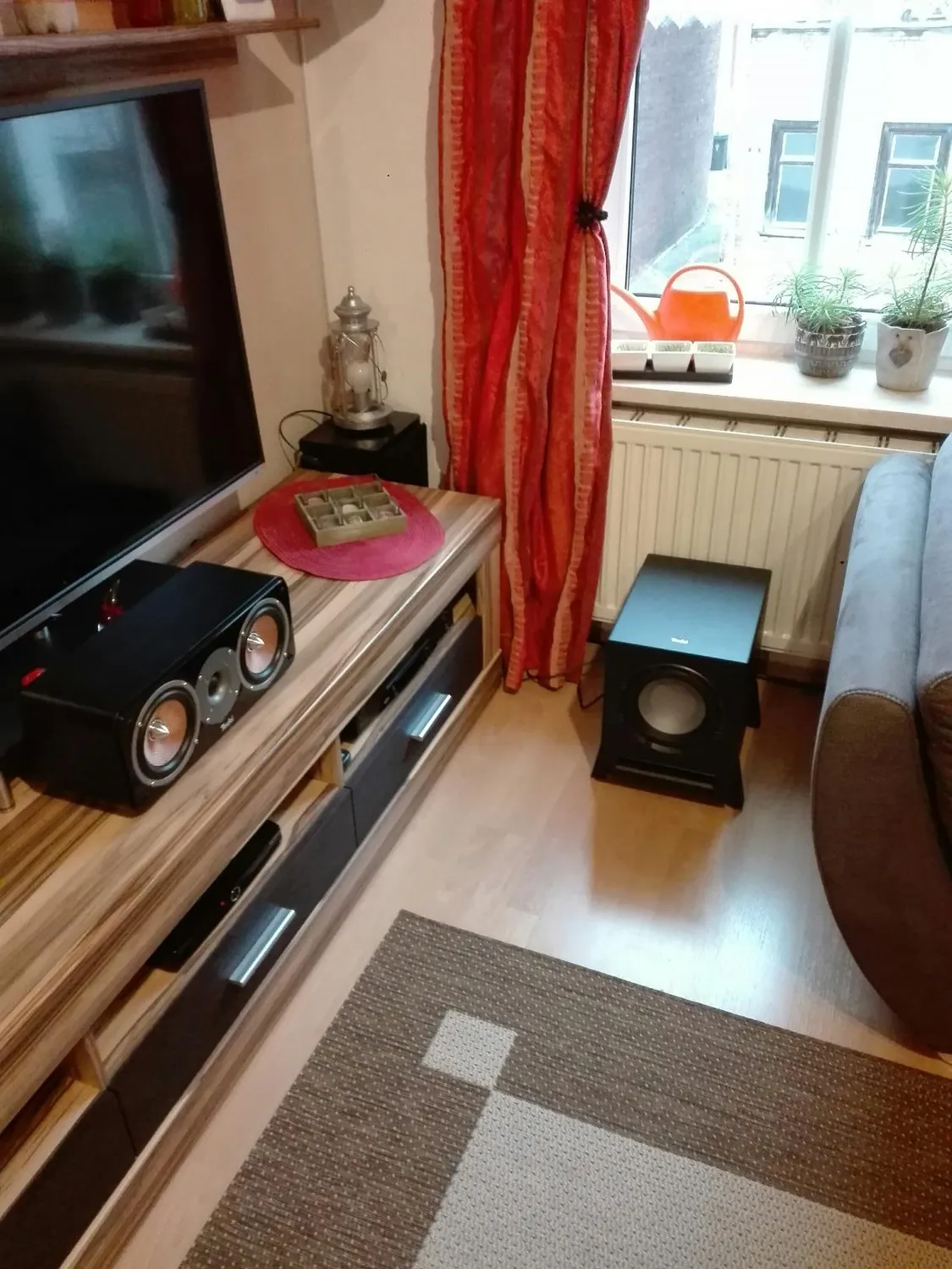 Teufel AC 7500 SM support mural enceinte noir 1 pièce métal