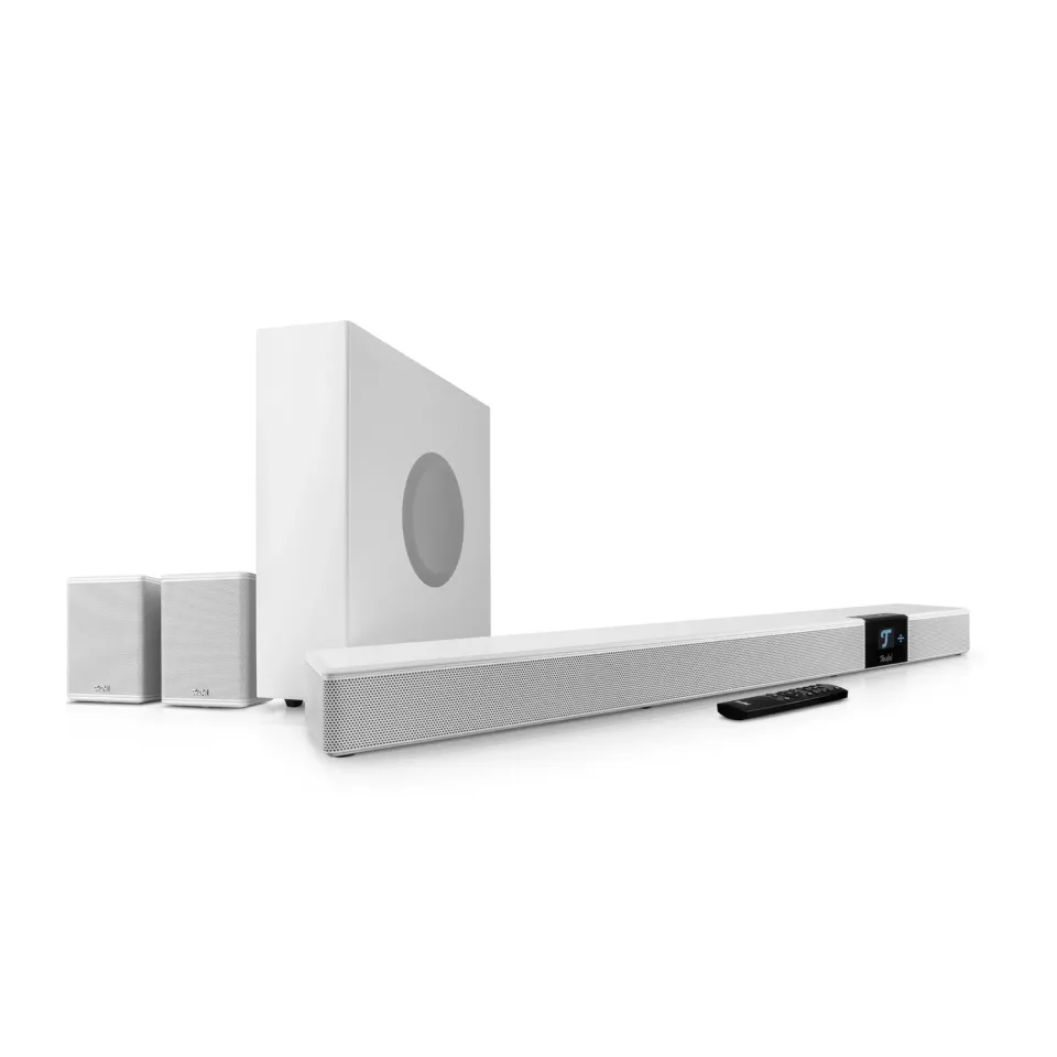 Teufel CINEBAR 22-7.1 barre de son blanche Dolby Atmos