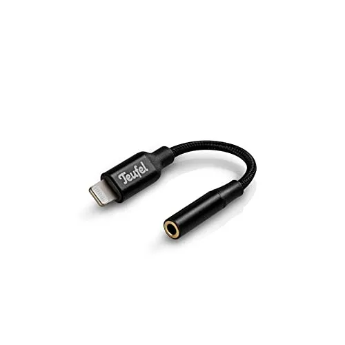 Teufel adaptateur Lightning vers jack 3,5 mm noir