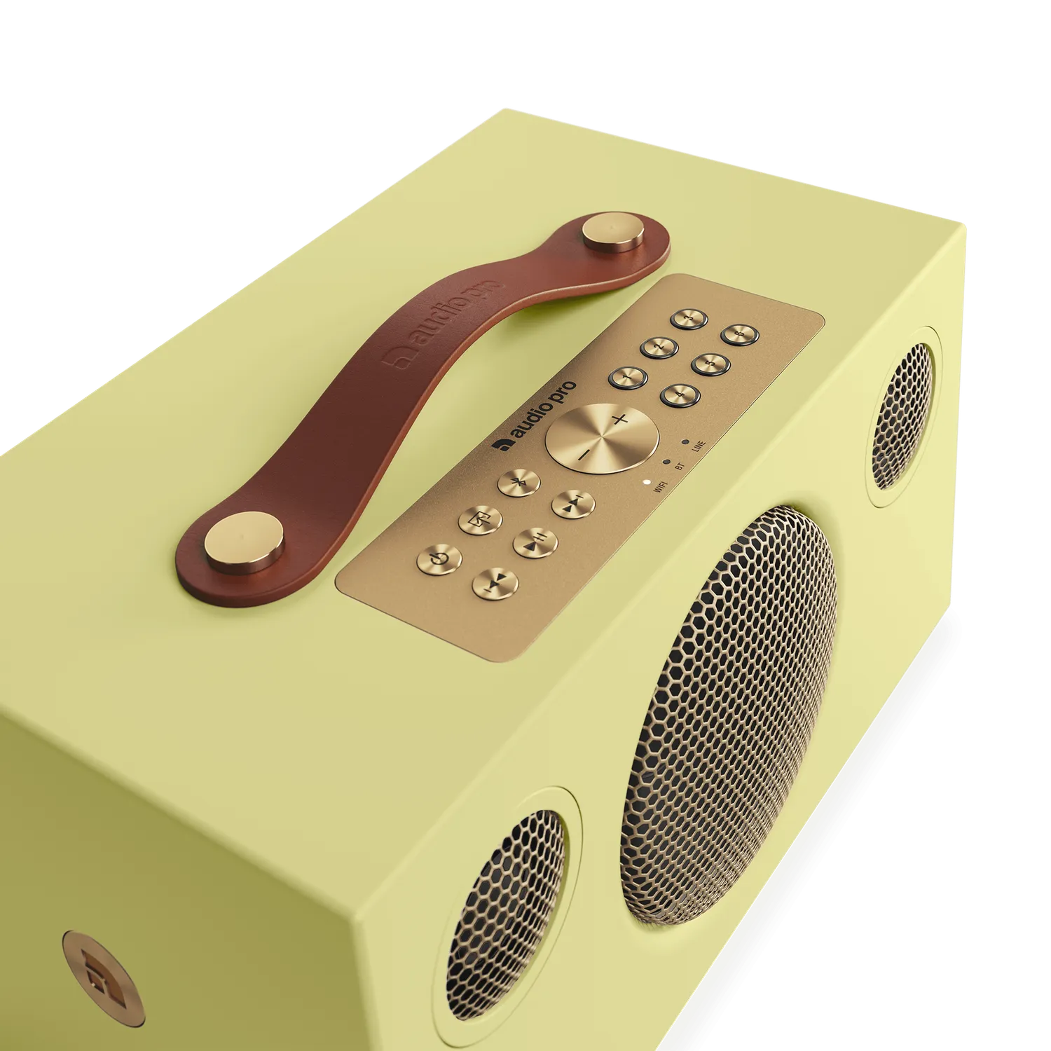 Audio Pro C5 MkII W Classic Yellow enceinte multiroom jaune compacte