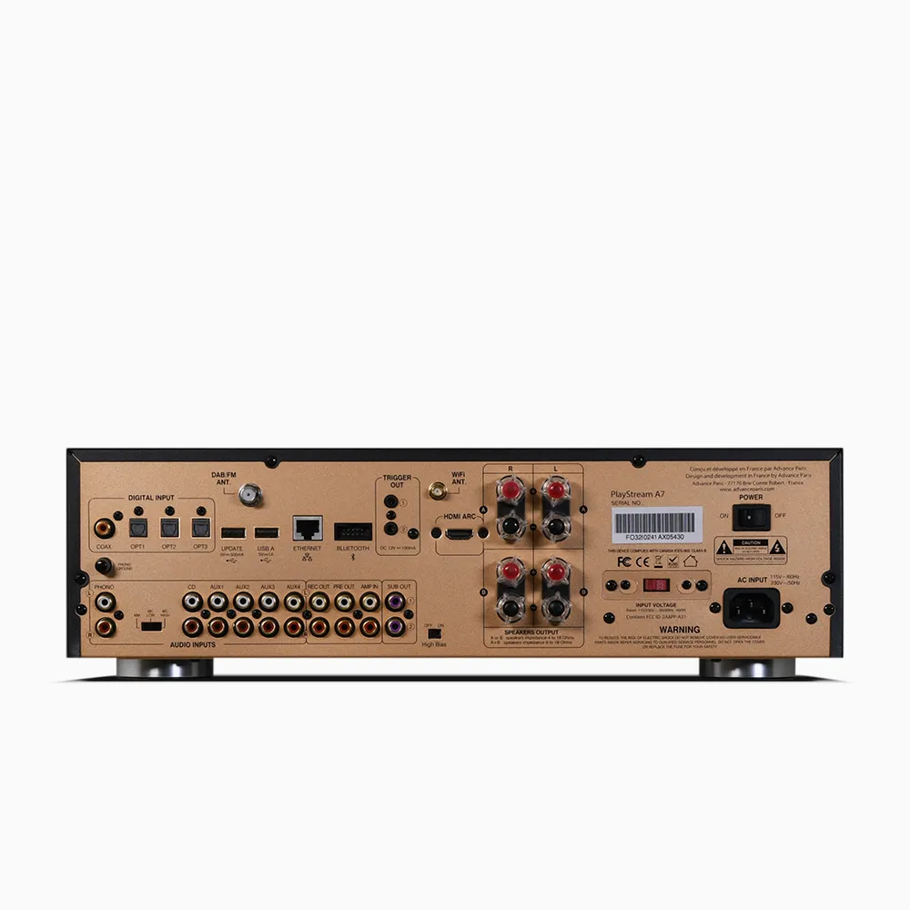 Advance Paris PlayStream A7 amplificateur connecté 115 W