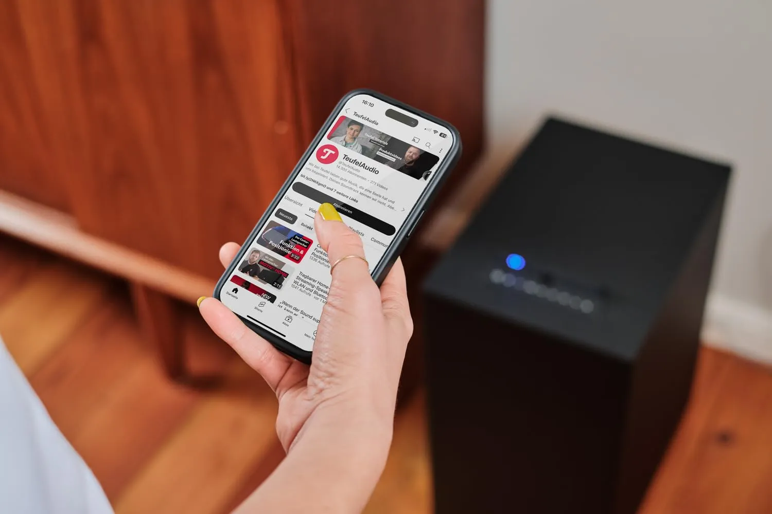 Teufel CONSONO 35 Concept système home cinéma 5.1 blanc