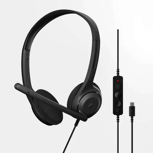 EPOS C1 casque USB-C stéréo avec micro antibruit