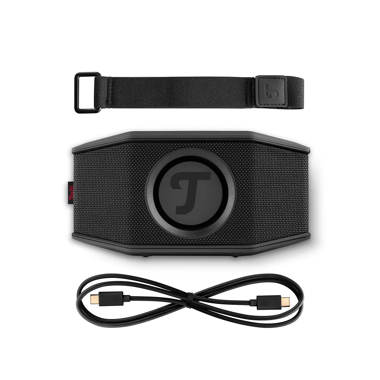 Teufel Rockster Go 2 enceinte Bluetooth noir rouge IP67 28h