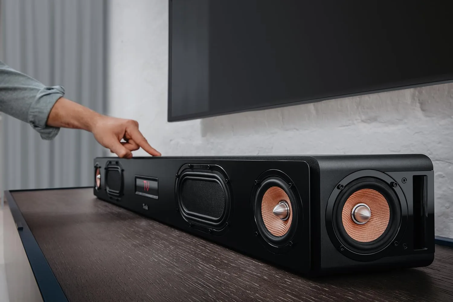 Teufel Ultima barre de son 4.1 Power Edition noir