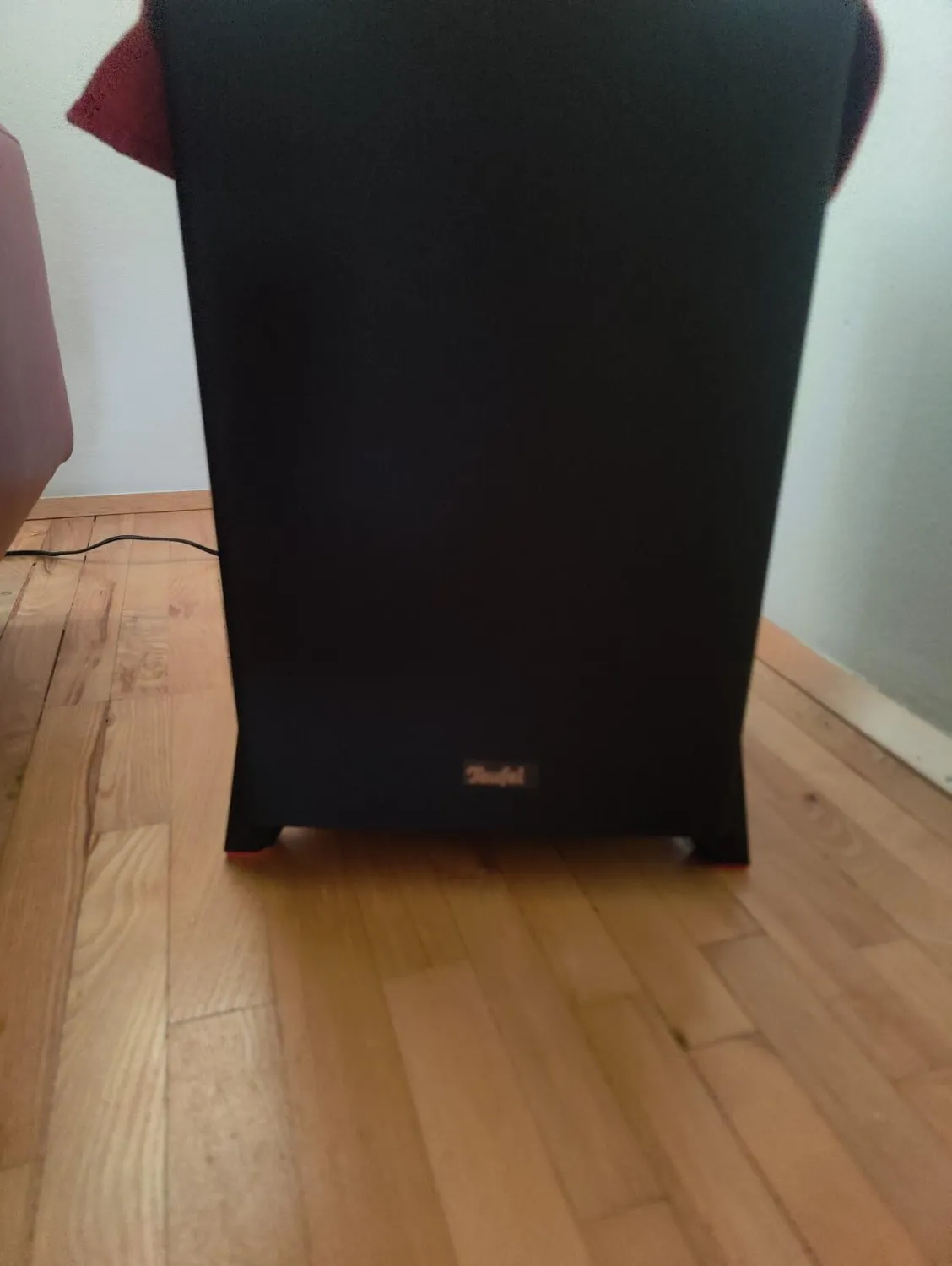 Teufel T 8 WOOFER SLEEVE housse de caisson gris clair