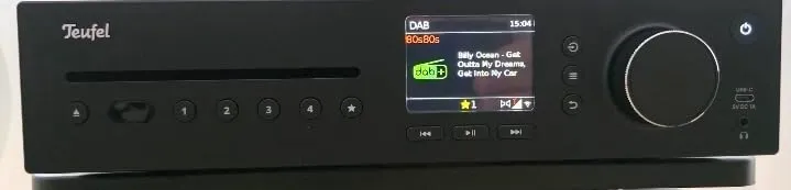 Teufel Ultima 40 Kombo 3 chaîne hi-fi CD noir