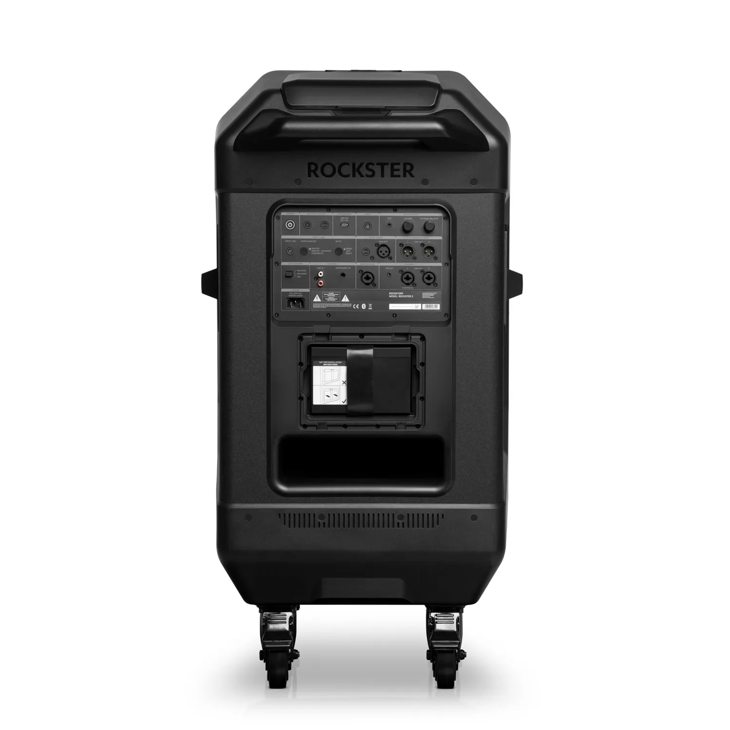 Teufel Rockster 2 batterie LiFePO4 noir rechange