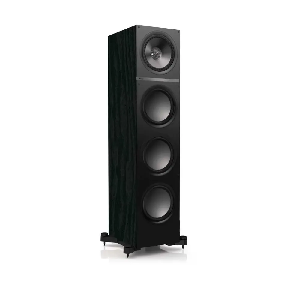 KEF Q900 paire d'enceintes colonne noires Bass-Reflex