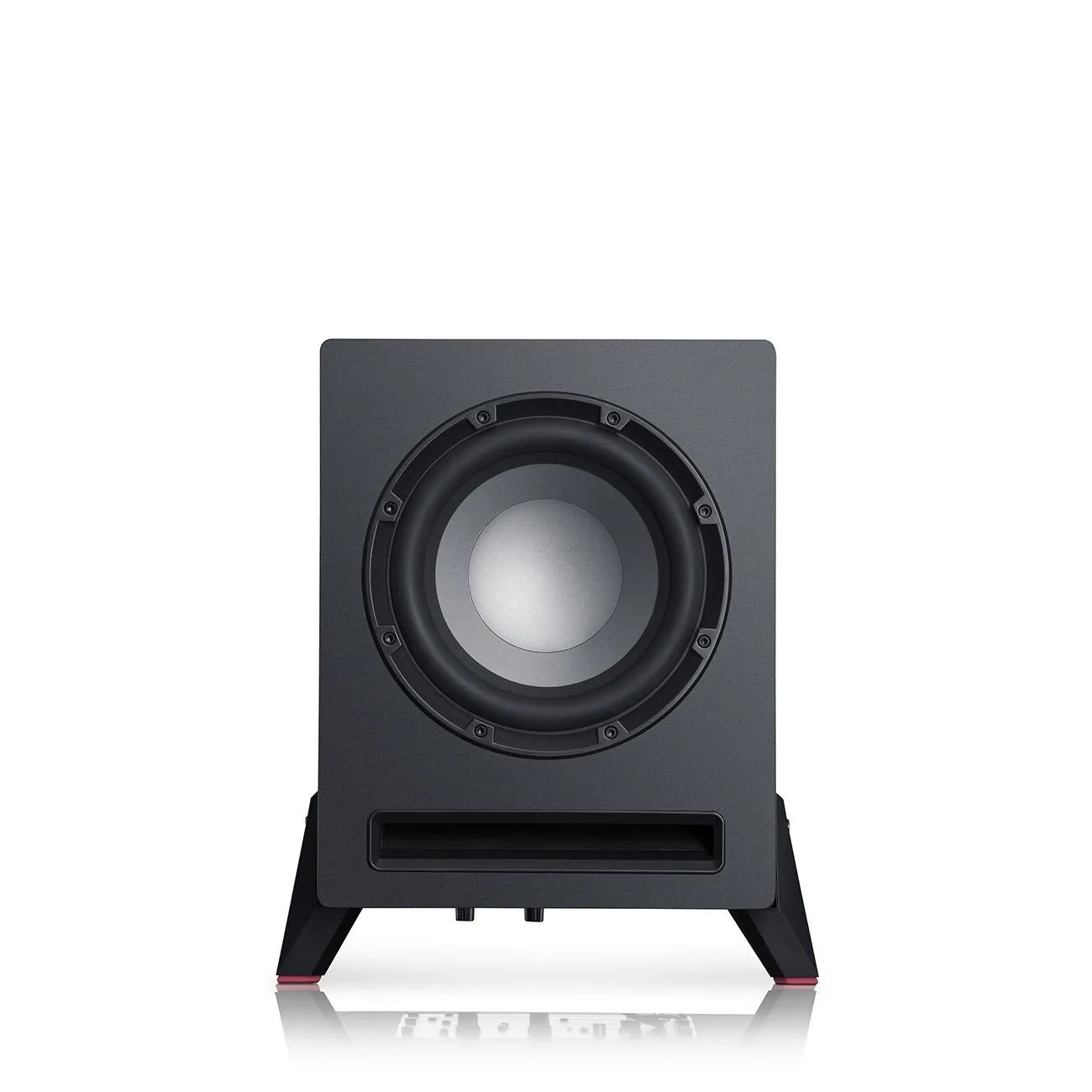 Teufel T 8 caisson de basses actif 100 W noir frontfire downfire