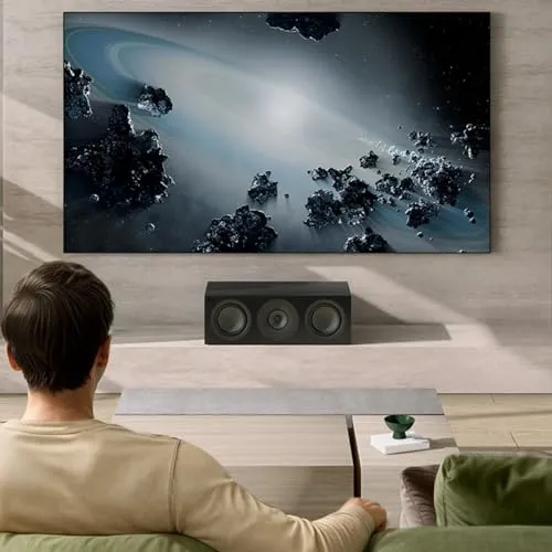 KEF Q Series Q6 Meta enceinte centrale noir satin 3 voies