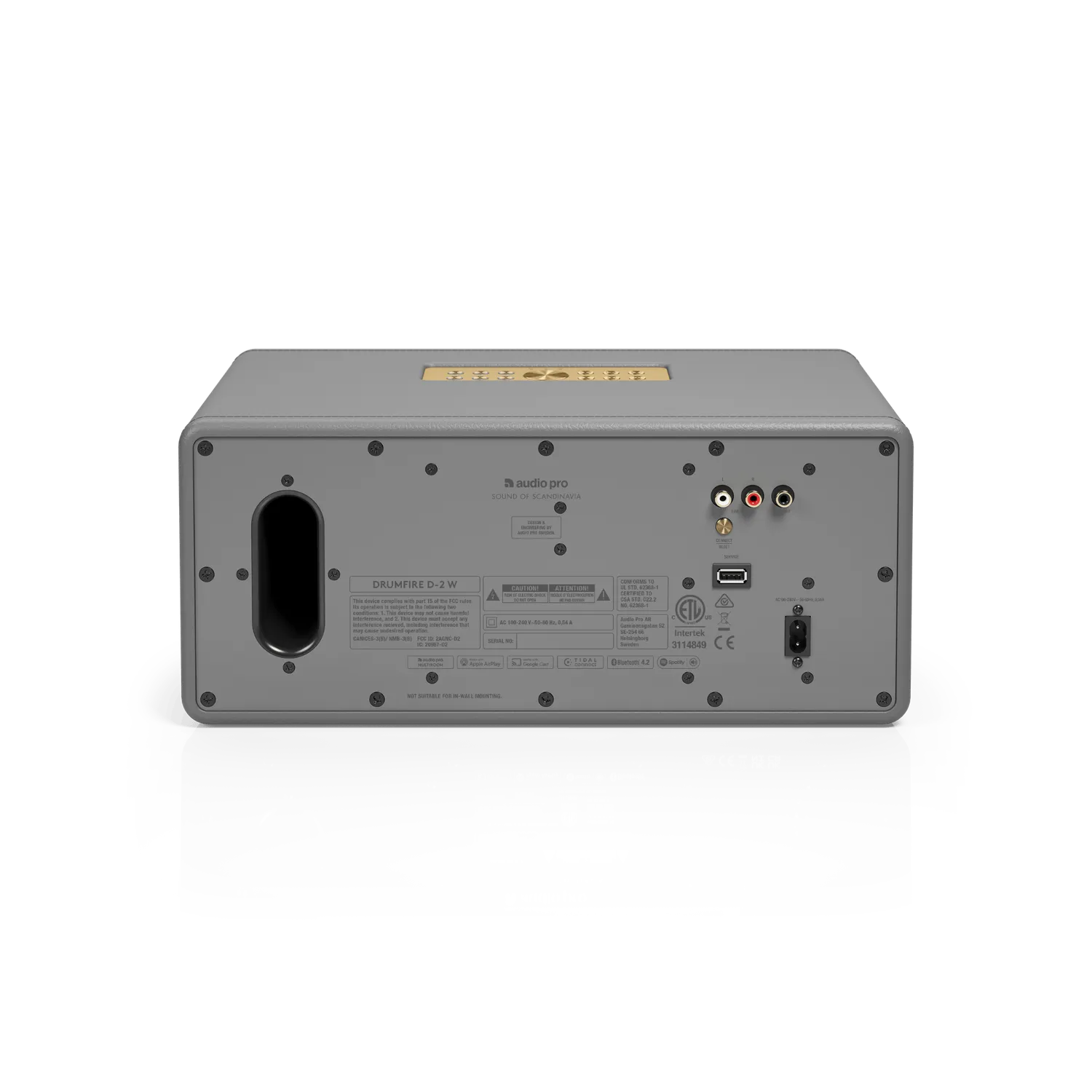 Audio Pro D-2 W enceinte multiroom noire