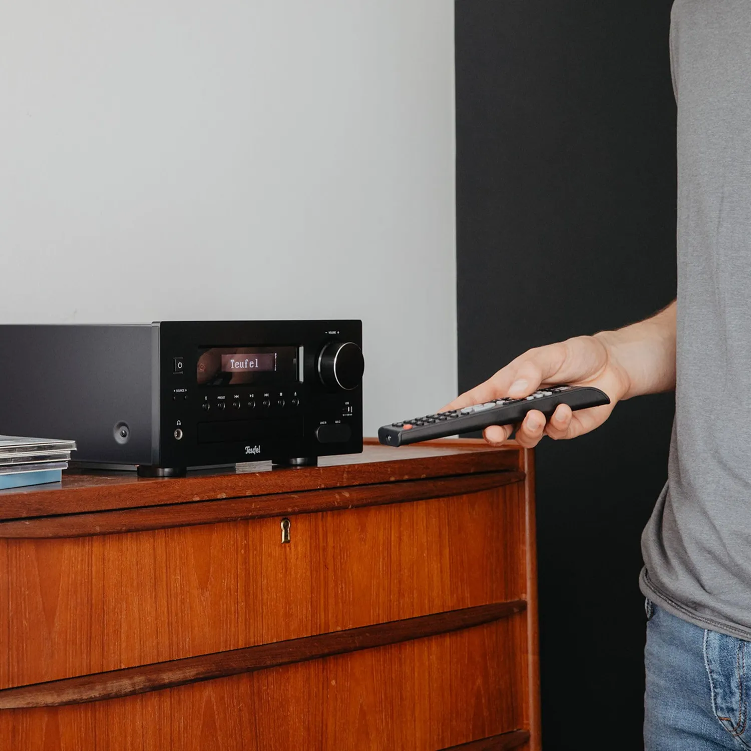 Teufel ULTIMA 20 KOMBO 2 chaîne hi-fi compacte noire CD Bluetooth