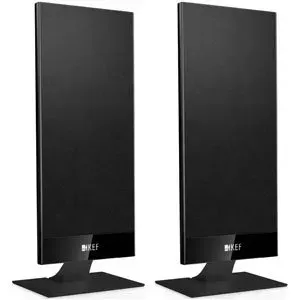 KEF T101 enceinte satellite noir ultra-plate