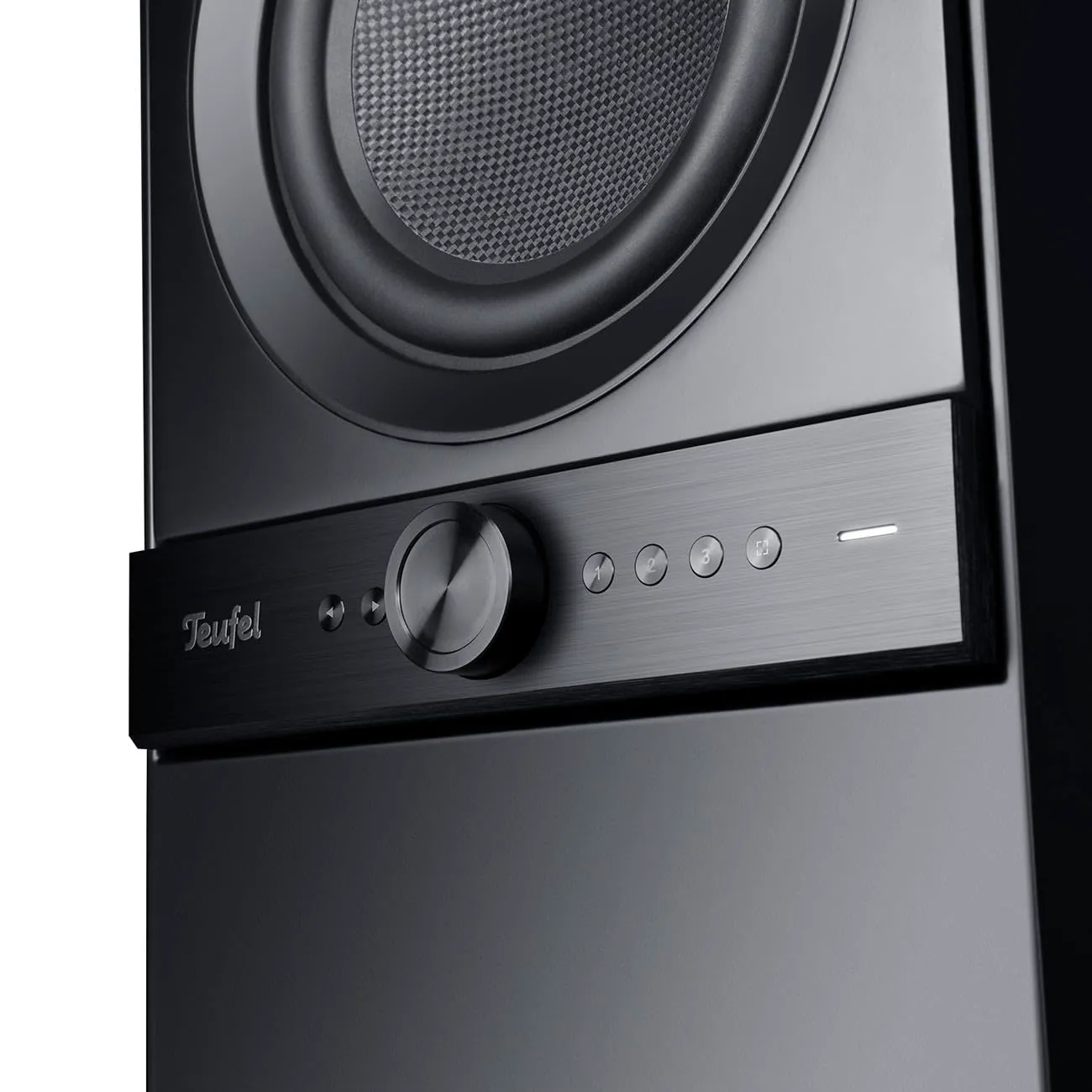 Teufel STEREO L paire d’enceintes colonne Wi-Fi blanches