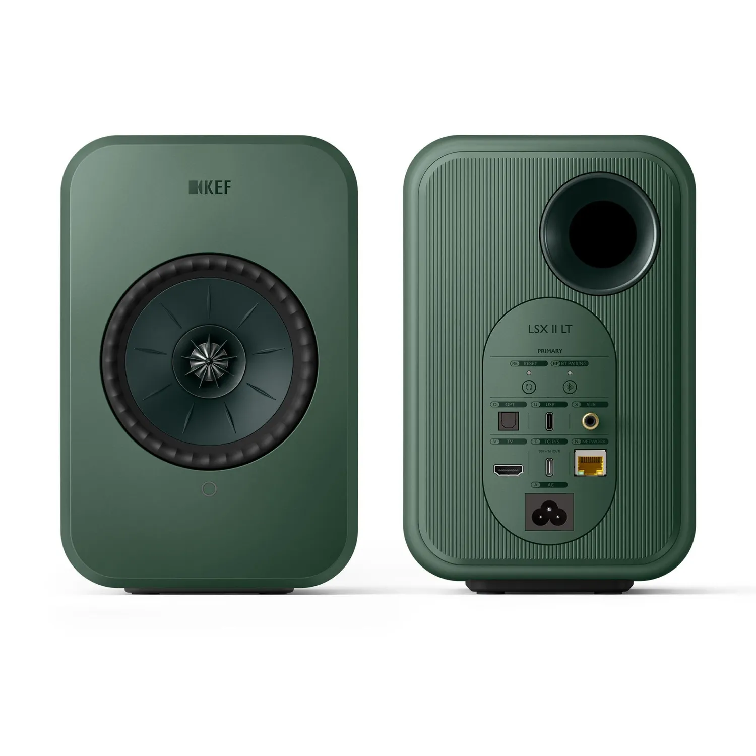 KEF LSX II LT enceintes connectées vert sauge 200 W