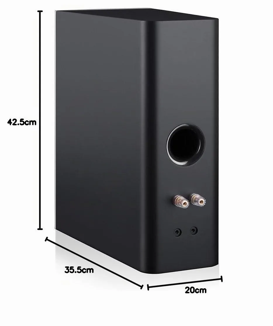 Teufel Definion 3S enceintes bibliothèque stéréo anthracite