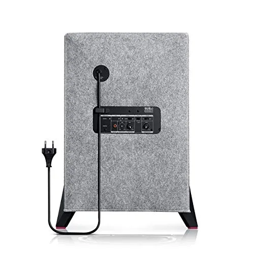 Teufel T 10 housse caisson gris clair textile