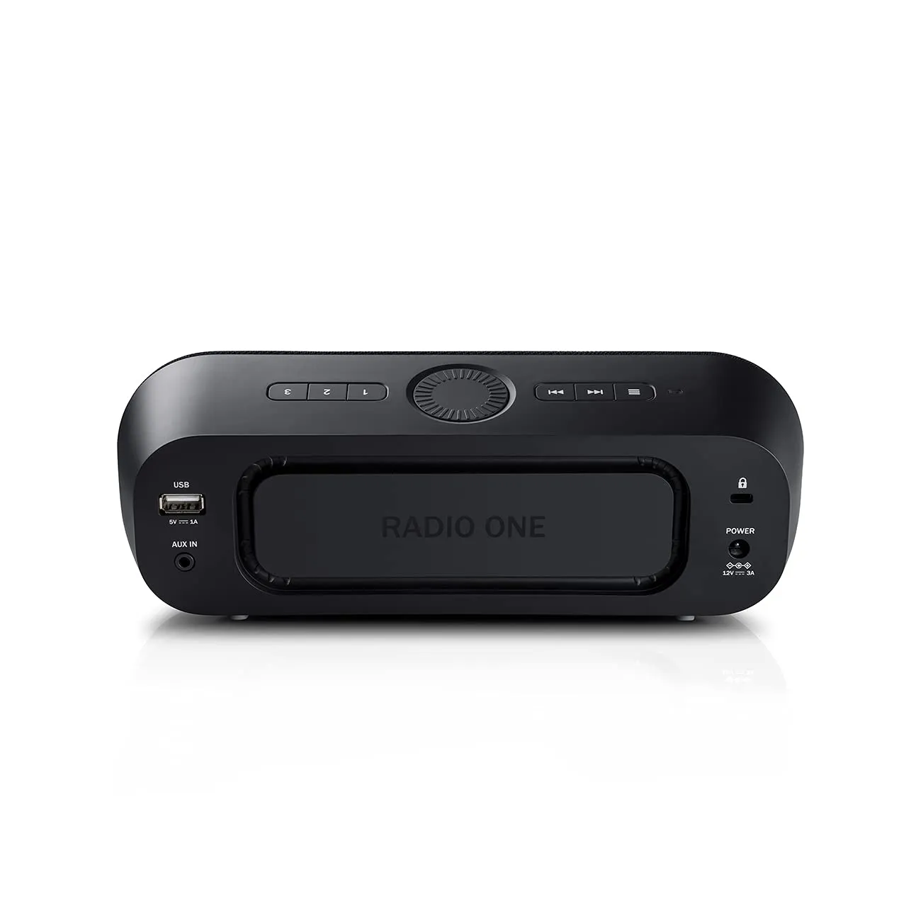 Teufel RADIO ONE radio-réveil Bluetooth noir DAB+/FM