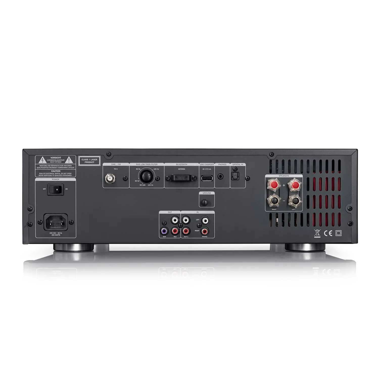 Teufel KOMBO 62 récepteur CD stéréo noir
