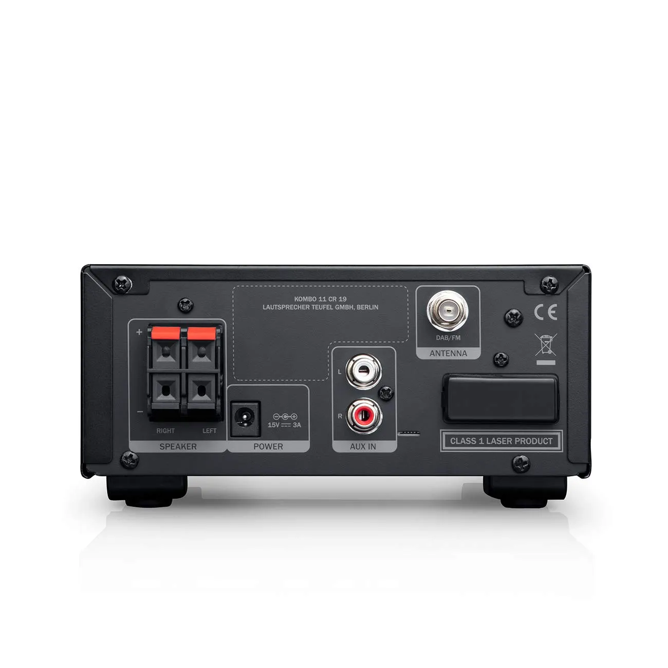 Teufel Kombo 11 micro chaîne HiFi Bluetooth CD noire