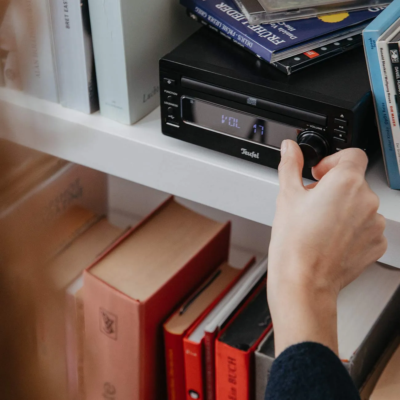 Teufel Kombo 11 micro chaîne HiFi Bluetooth CD noire