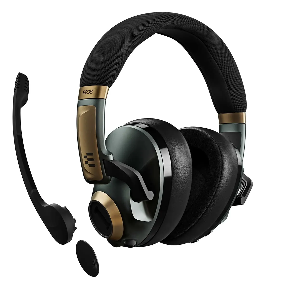 EPOS H3Pro Hybrid casque gaming Bluetooth vert ANC mixage audio