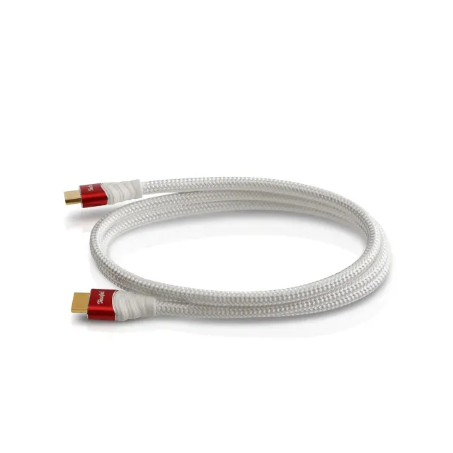 Teufel câble rond HDMI 2.0 1,5 m blanc 4K
