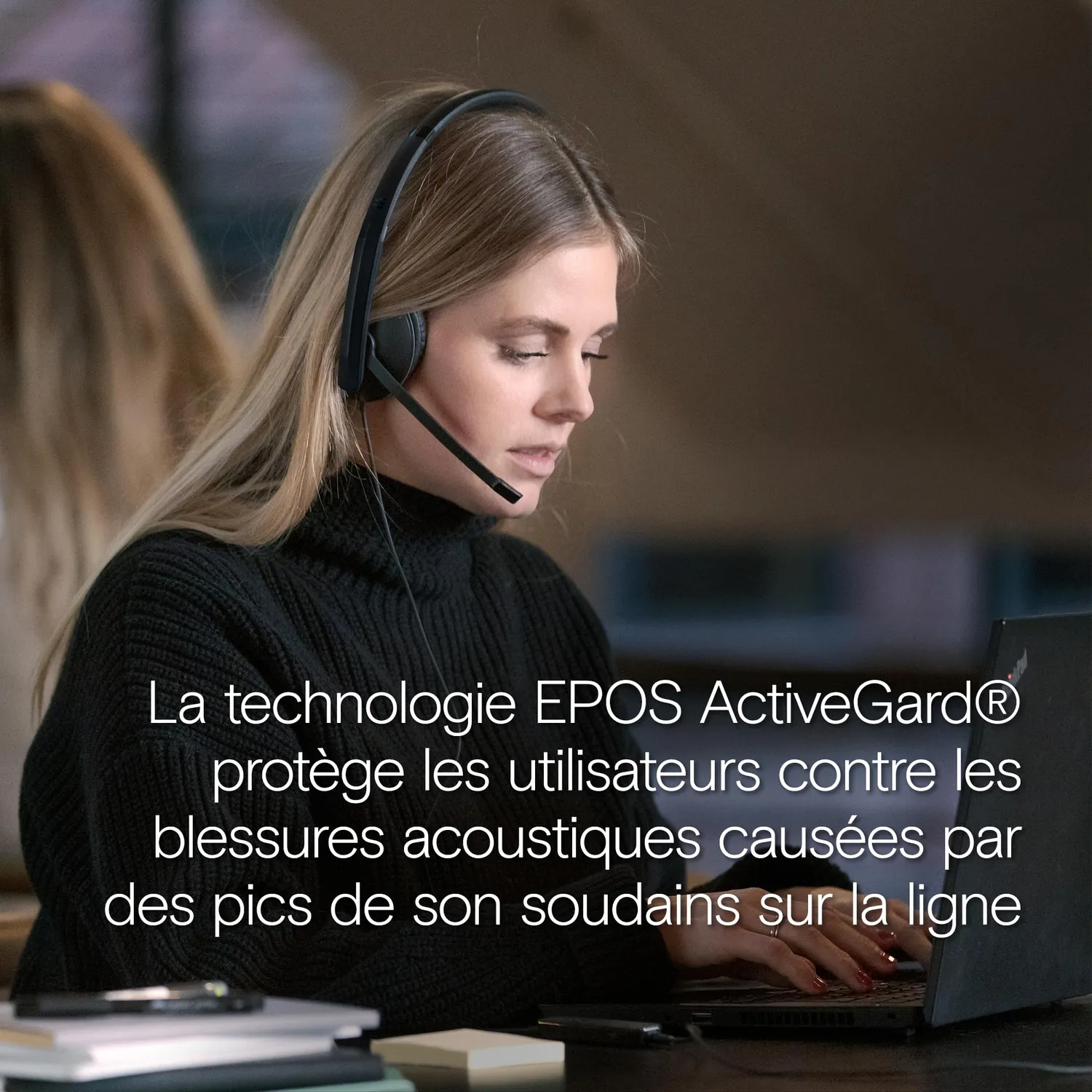 EPOS C10 casque filaire 3,5 mm avec micro anti-bruit