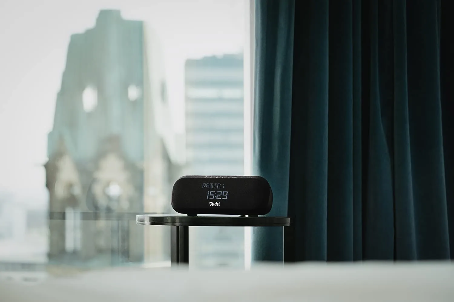Teufel RADIO ONE radio-réveil Bluetooth noir DAB+/FM