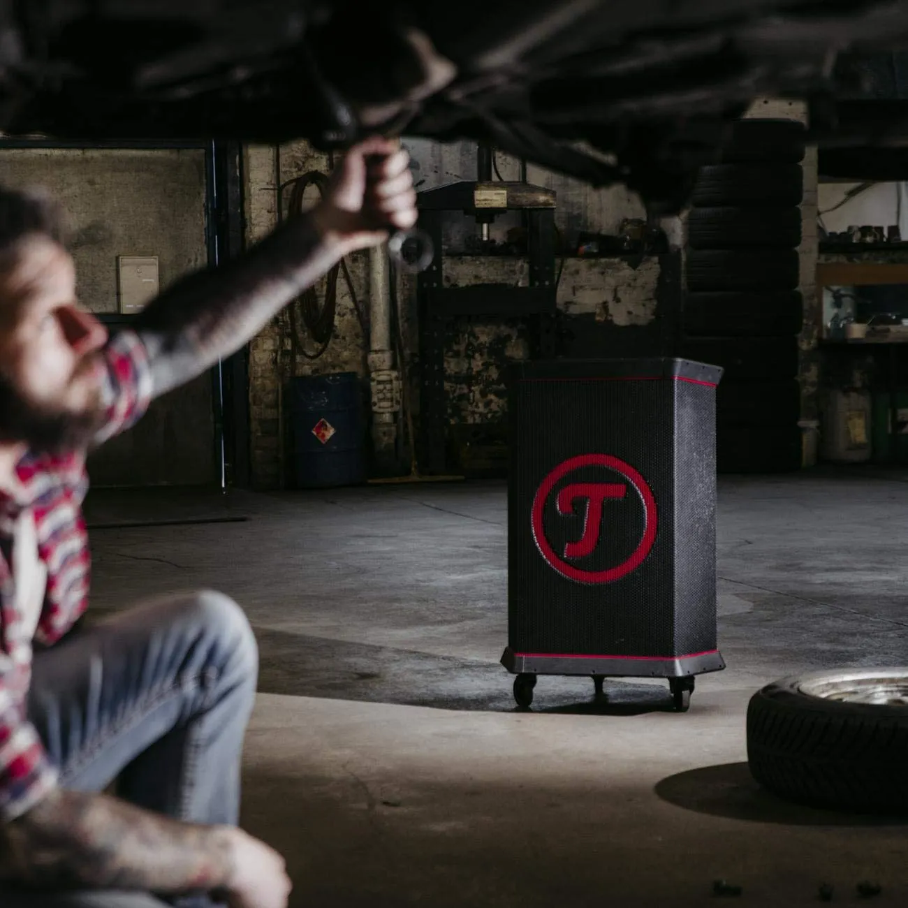 Teufel Rockster ensemble stéréo sono Bluetooth noir