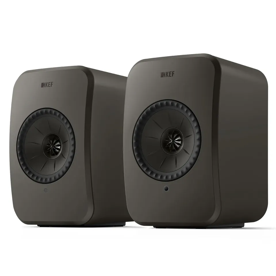 KEF LSX II LT enceintes sans fil grises