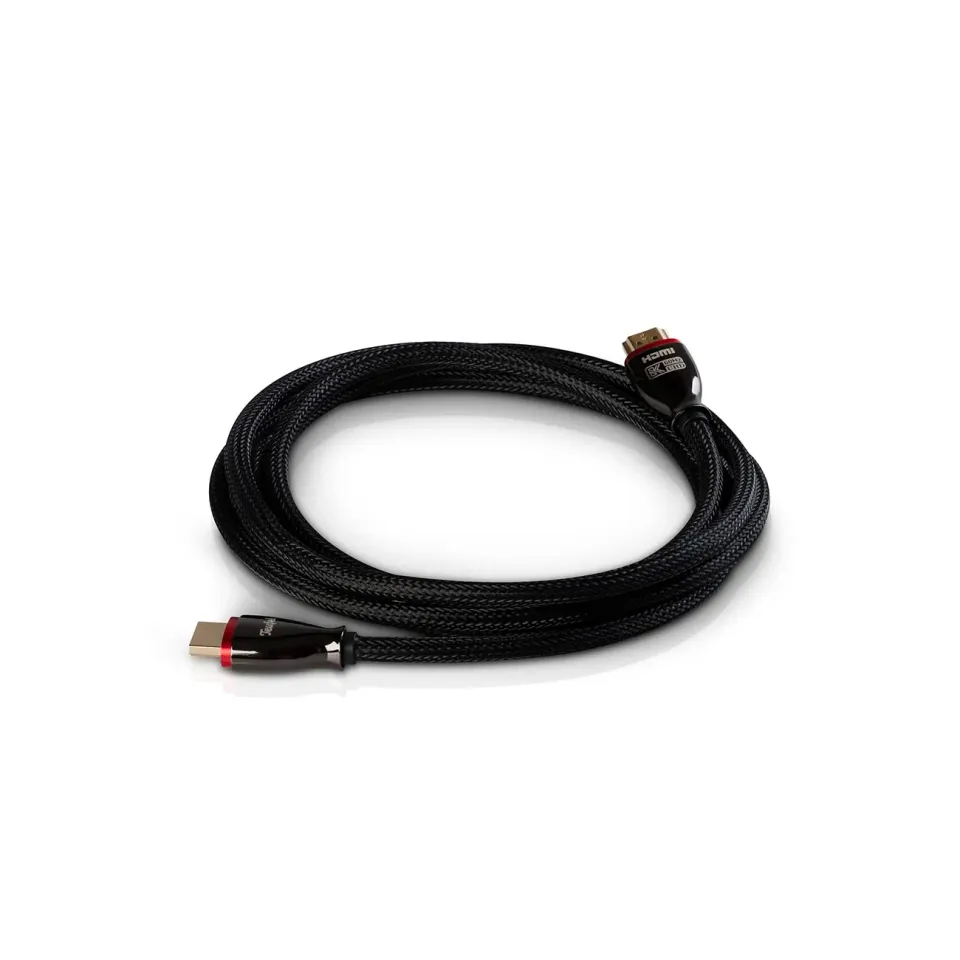 Teufel câble rond HDMI 2.1 2 m noir 8K