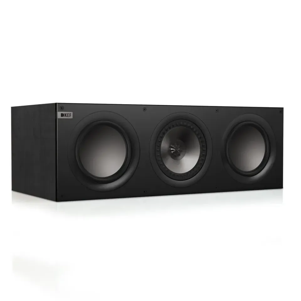 KEF Q600c enceinte centrale 3 voies bass-reflex noire