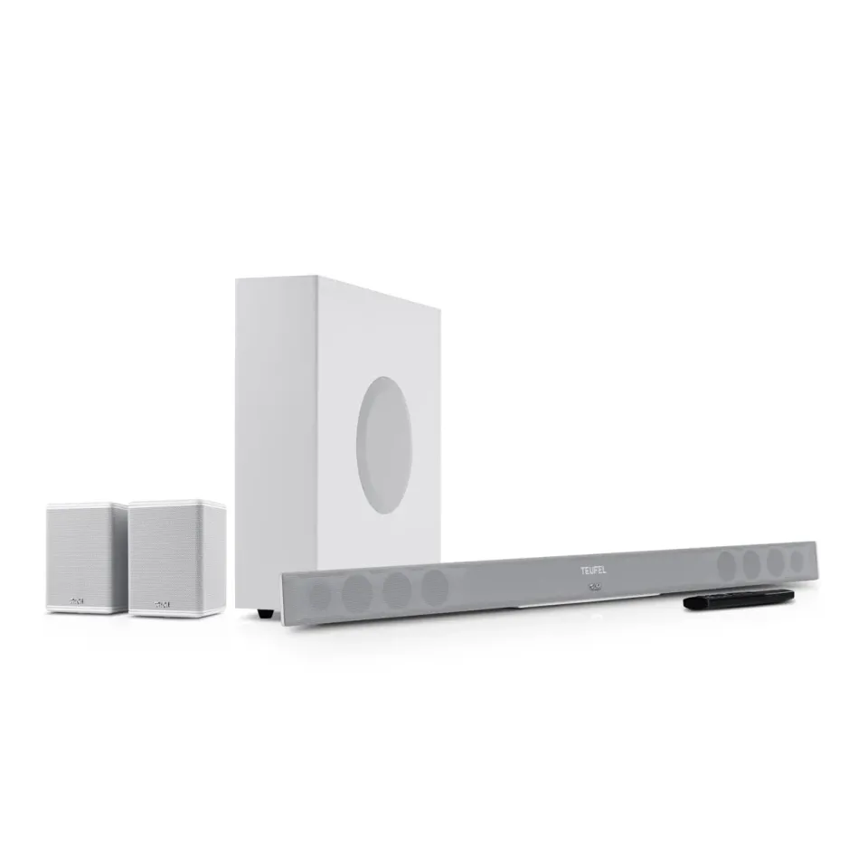 Teufel CINEBAR 11 4.1 Mk4 barre de son Dolby Atmos blanche