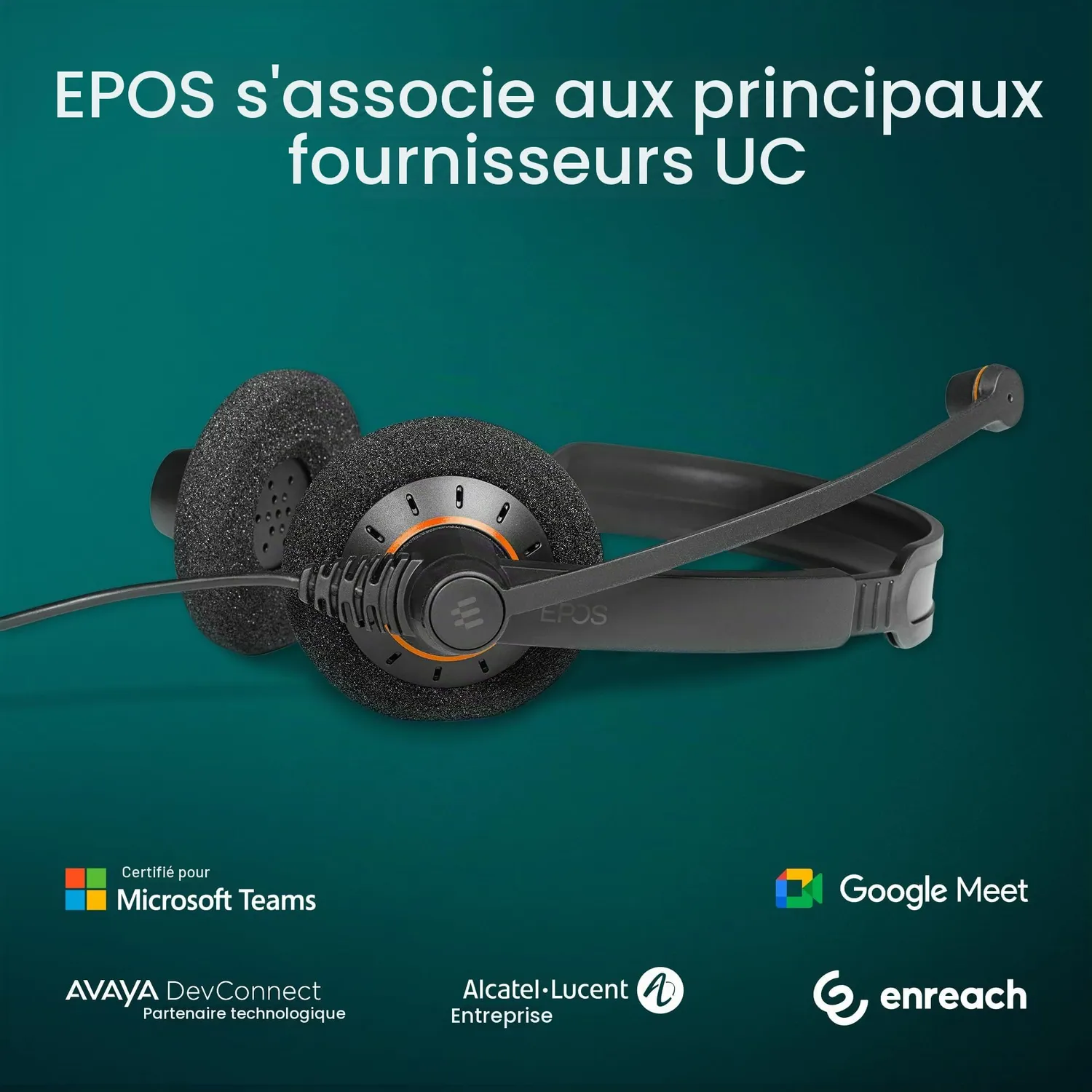 Epos Impact SC 60 USB ML casque filaire USB stéréo