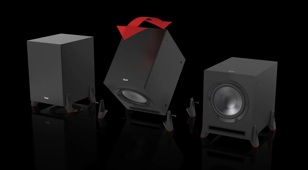 Teufel Ultima 25 Aktiv enceintes 4.1 noires Dolby