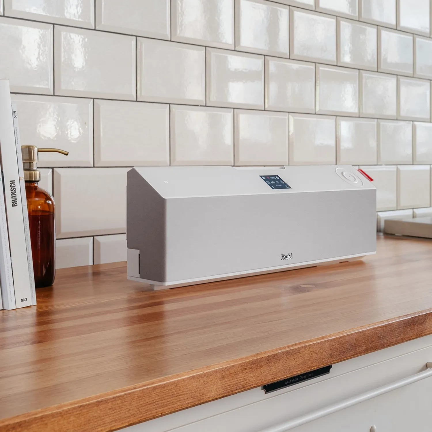 Teufel MUSICSTATION enceinte streaming blanc DAB+ CD
