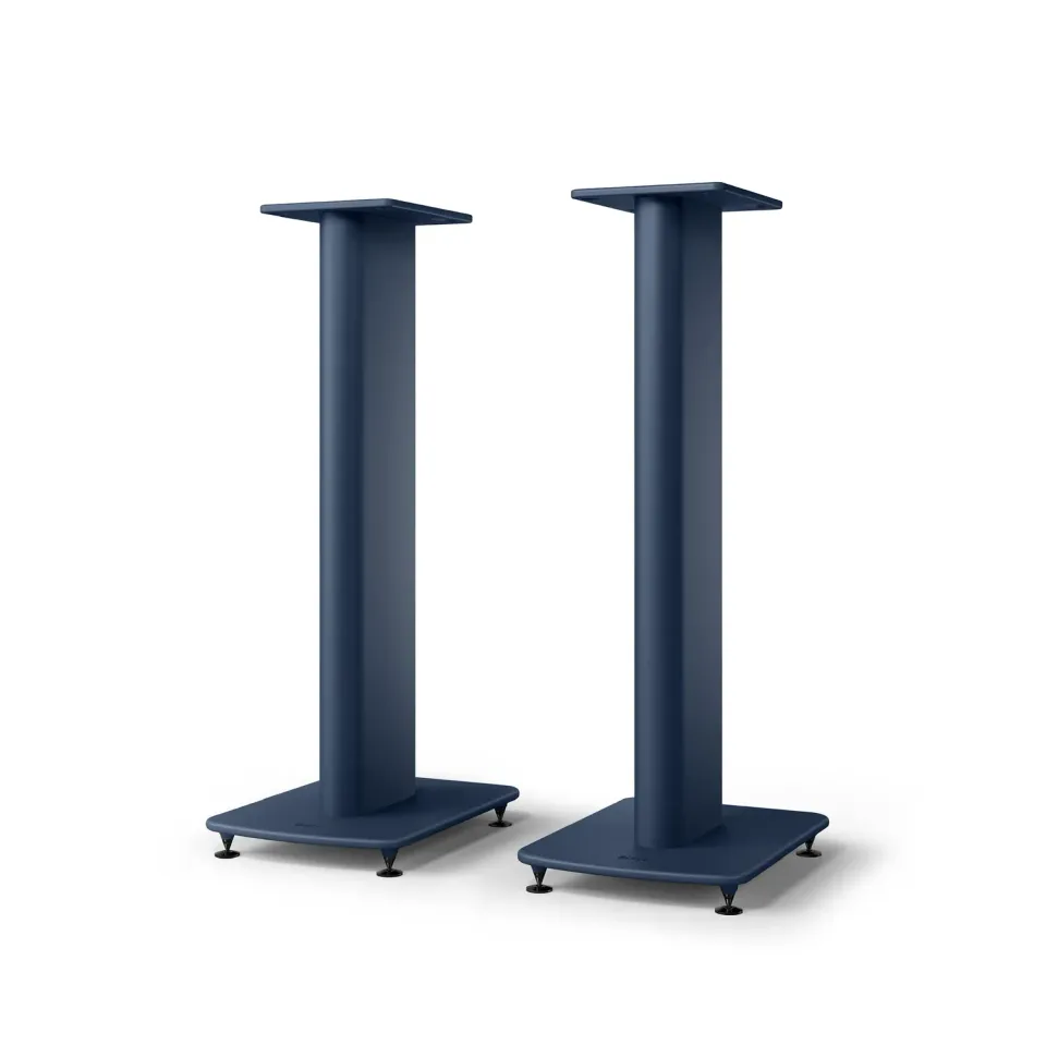 KEF S2 Floor Stand pieds d’enceintes bleu