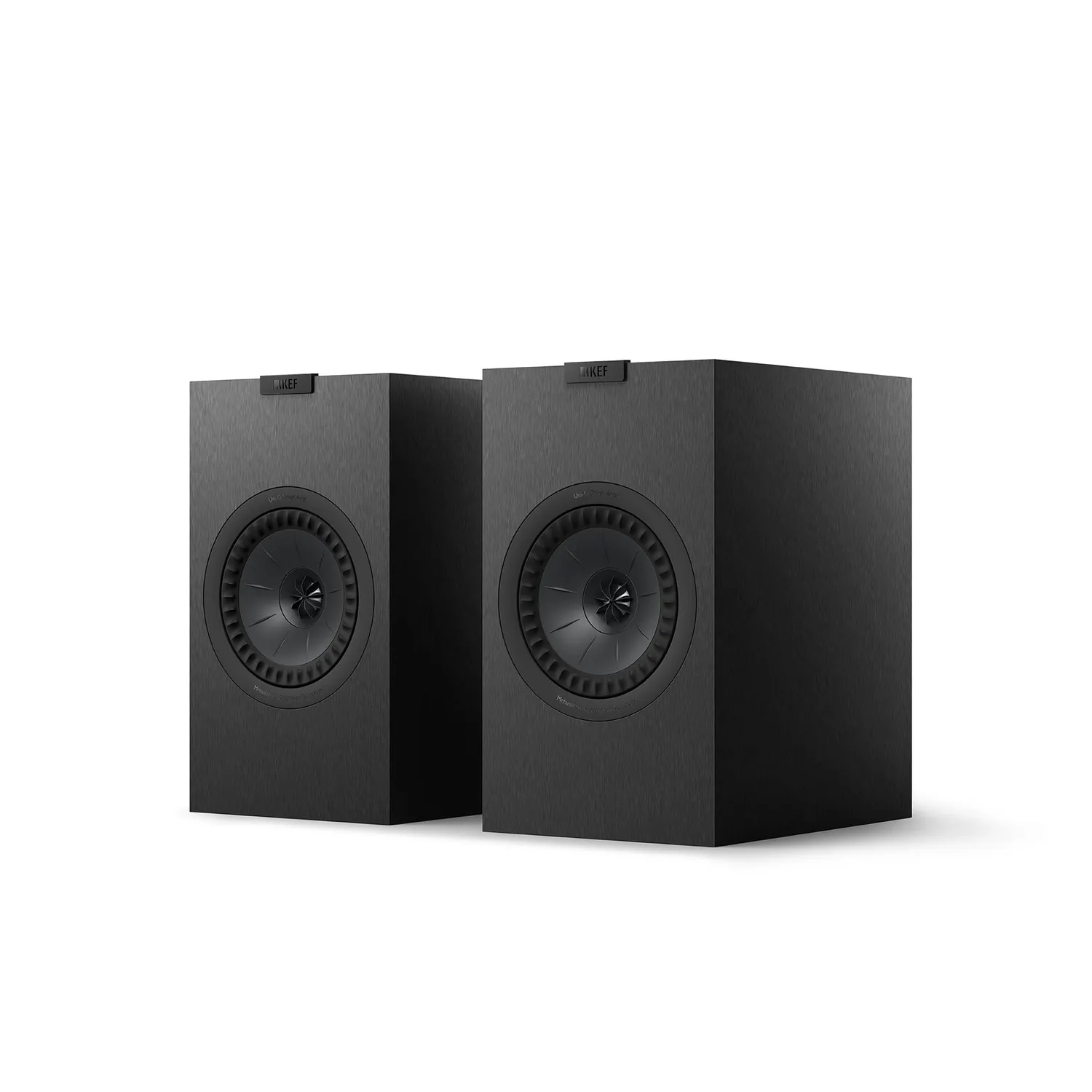 KEF Q1 Meta enceintes bibliothèque noires satinées 2 voies