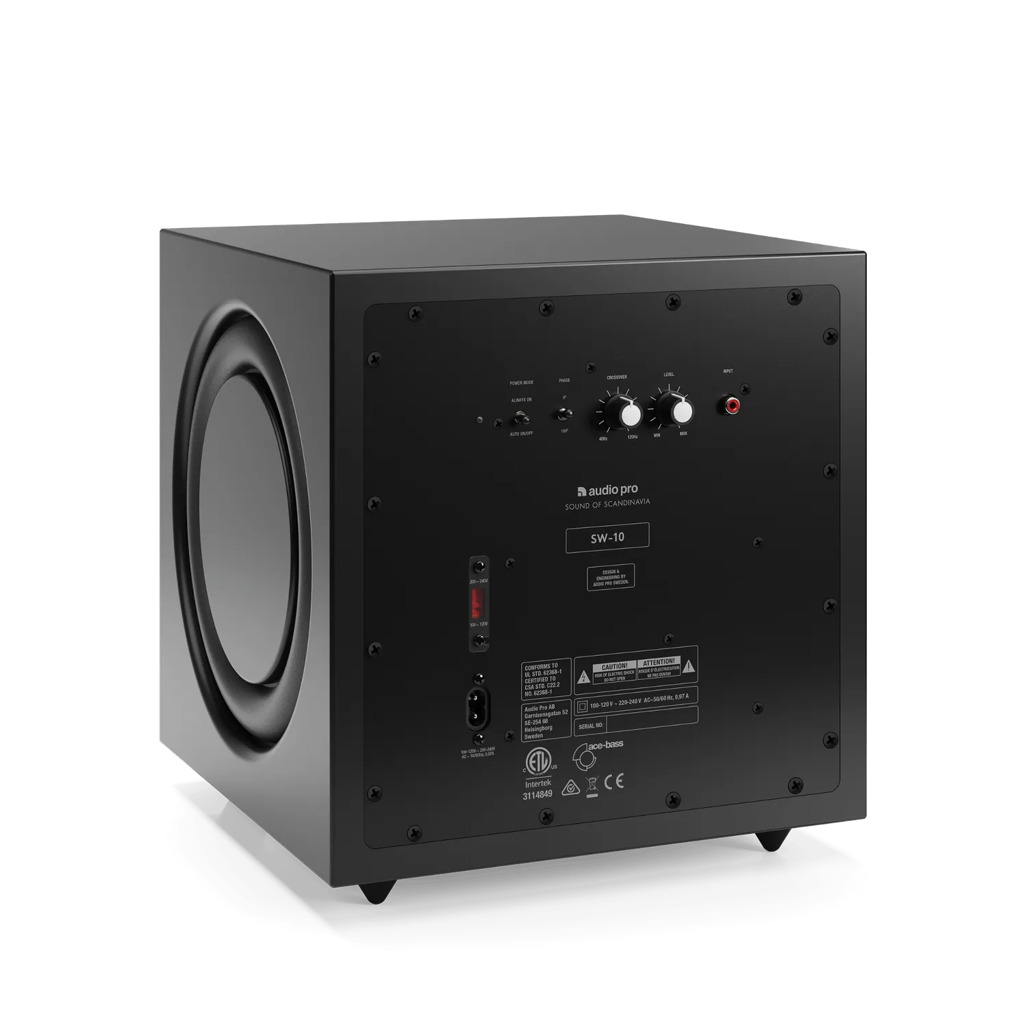 Audio Pro SW-10 caisson de basses noir