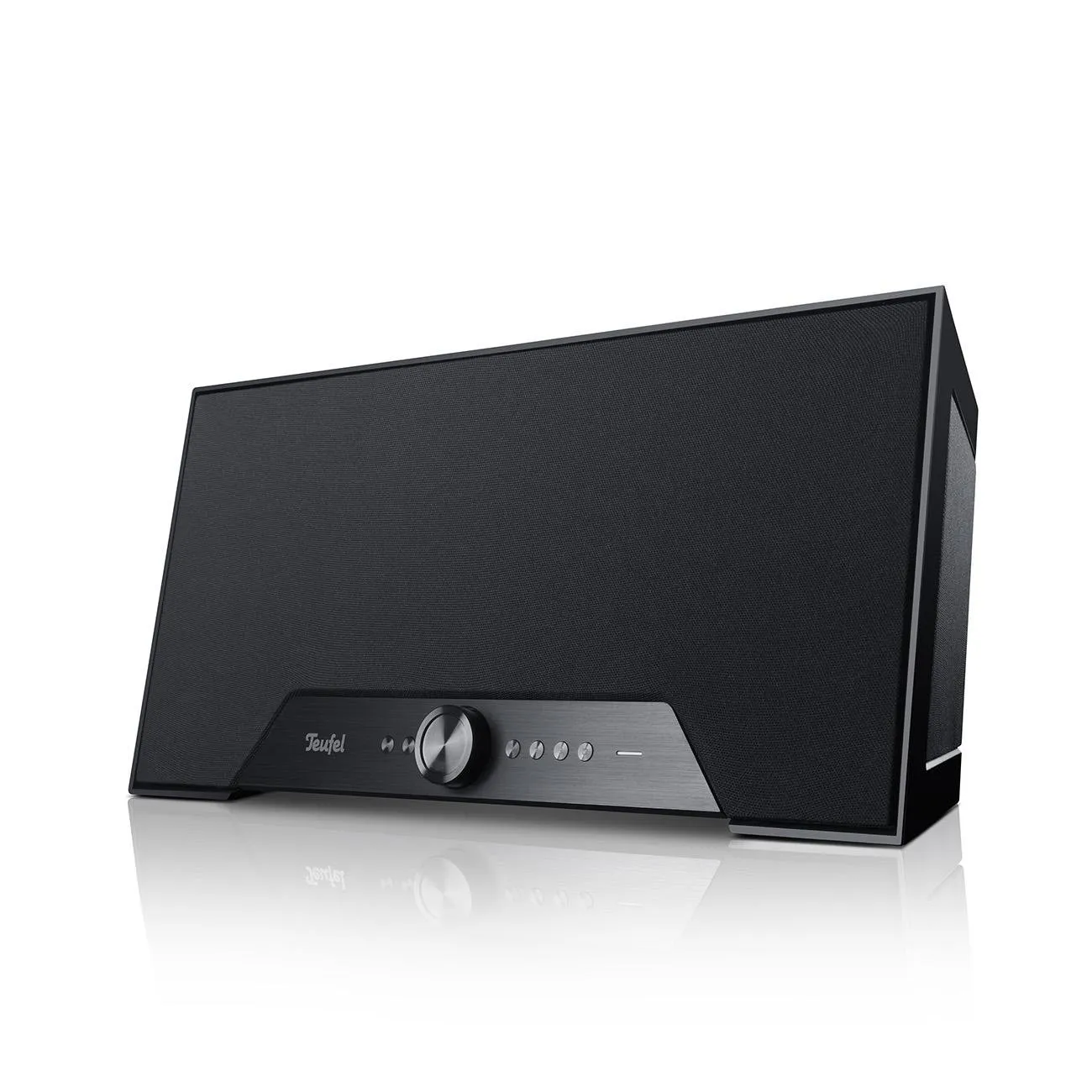 Teufel One M enceinte de streaming Wi-Fi Bluetooth blanche