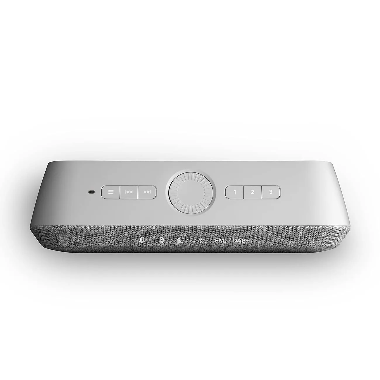 Teufel Radio One radio-réveil Bluetooth DAB+ gris clair