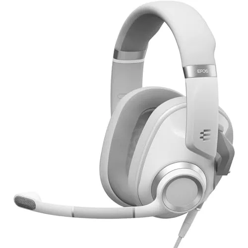 EPOS H6 Pro casque gaming fermé micro blanc PC consoles