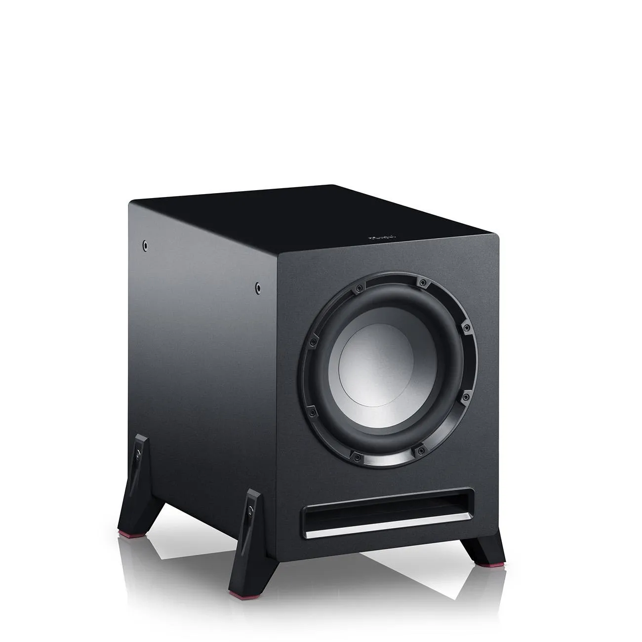 Teufel T 8 caisson de basses actif 100 W noir frontfire downfire