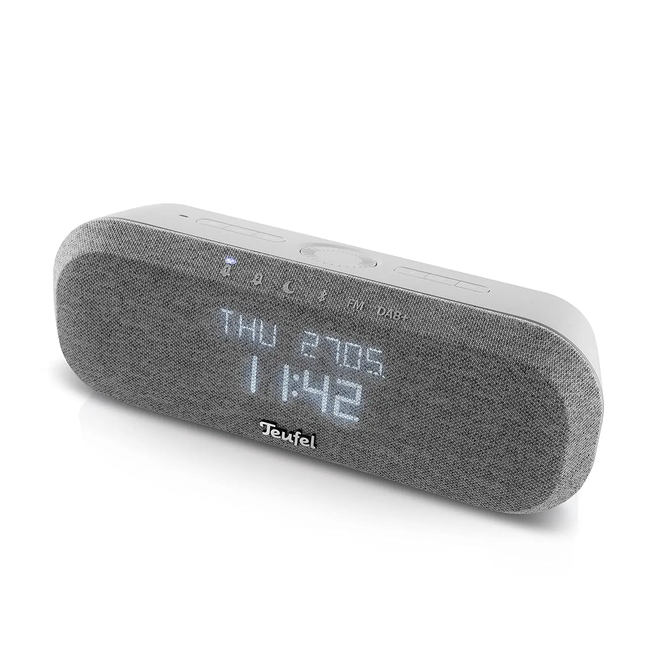 Teufel Radio One radio-réveil Bluetooth DAB+ gris clair