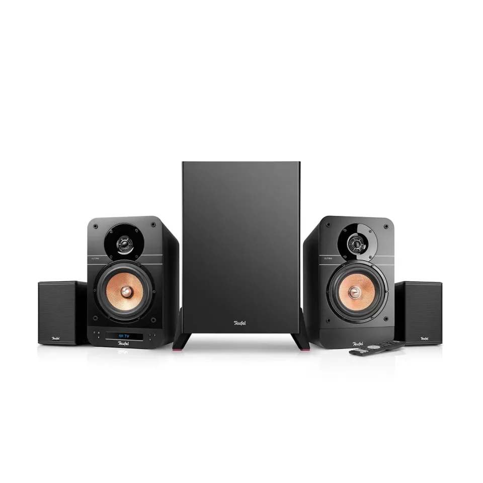 Teufel Ultima 25 Aktiv enceintes 4.1 noires Dolby