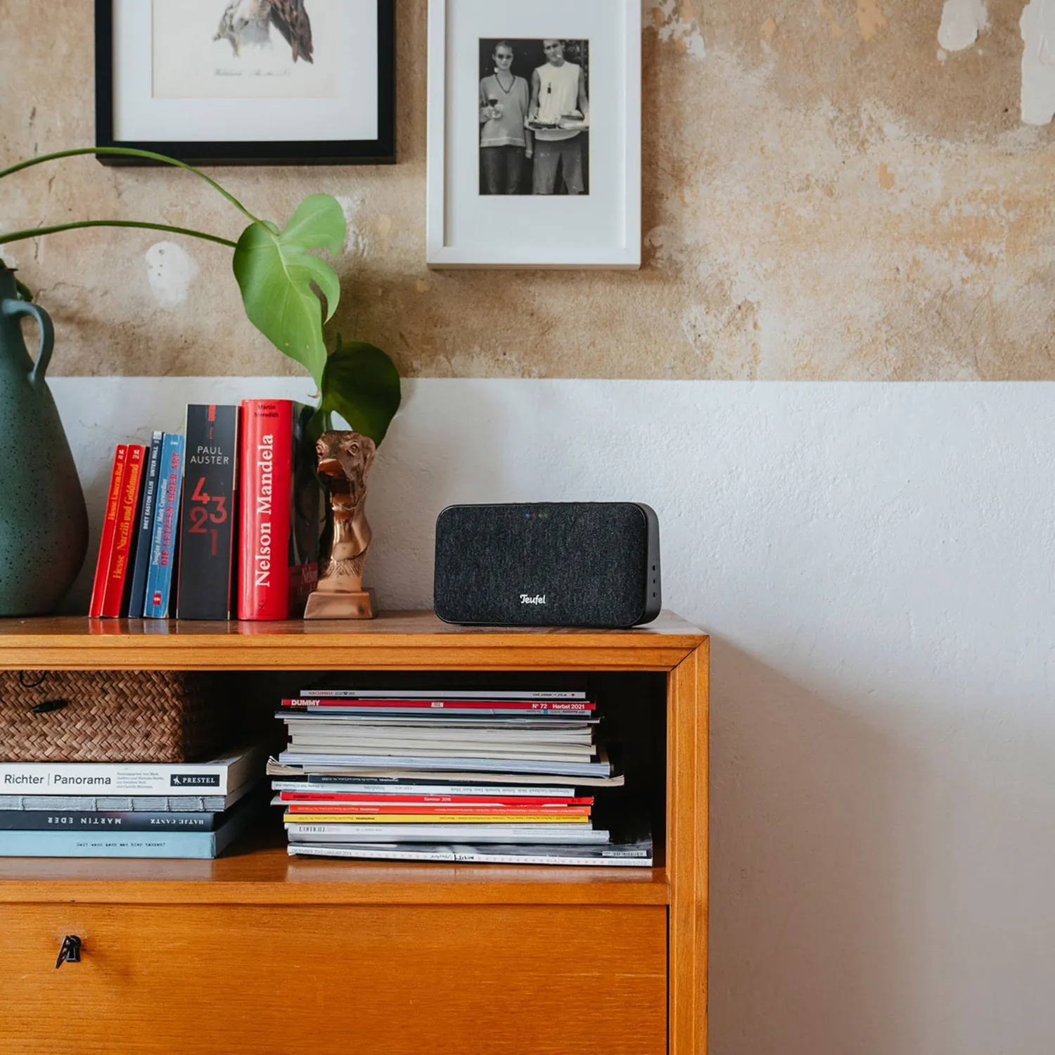 Teufel MOTIV GO Voice enceinte Wi-Fi Bluetooth noire stéréo